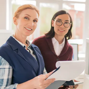 Venture Smarter | What is an LLC Registered Agent? (The Complete Guide) Two women smiling on the camera