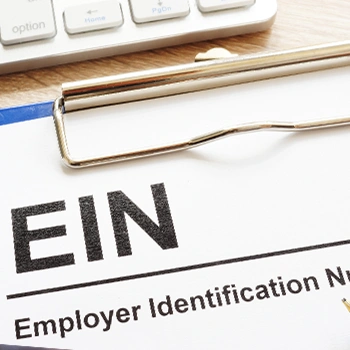 Employer Identification Number form