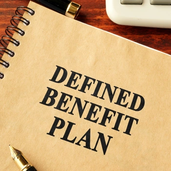 Defined Benefit Plan notebook cover