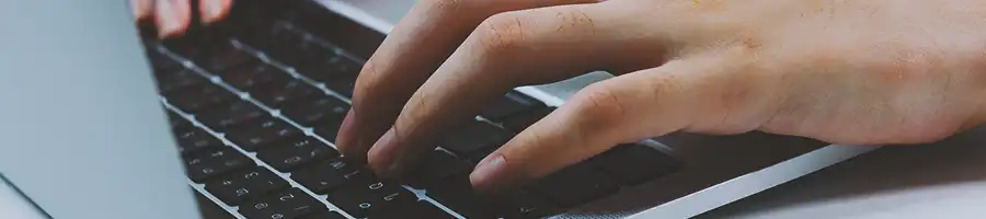 A woman looking up an LLC in New Mexico