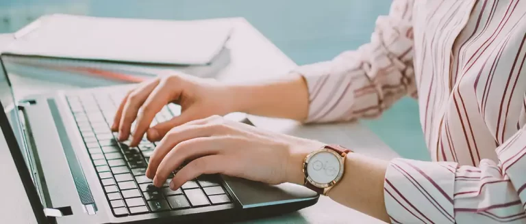 A woman looking up an LLC in Mississippi