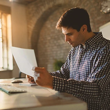 An LLC owner looking at annual reports