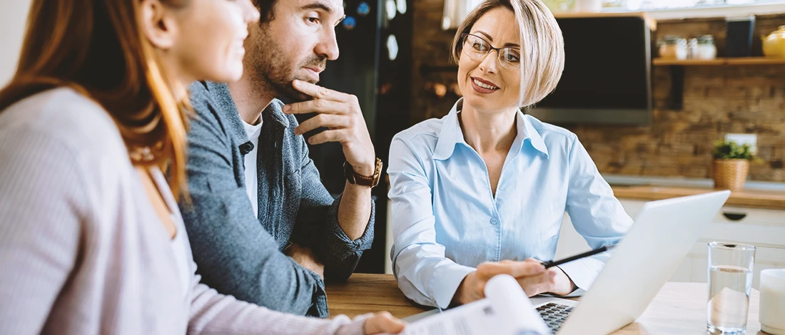 A team of lawyers looking at the best online legal services