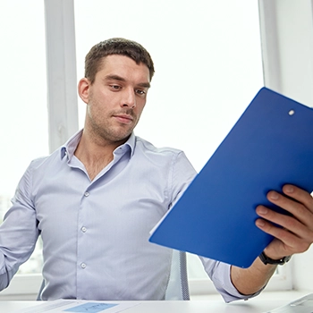 Reading federal income tax inside the office