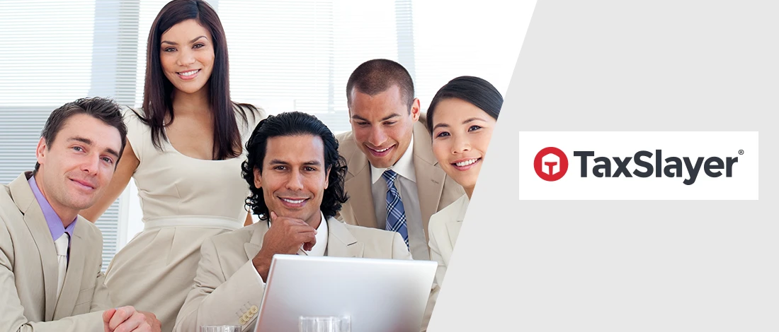 Group of person working at TaxSlayer