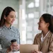 Two women talking to each other about the Mississippi's best LLC service